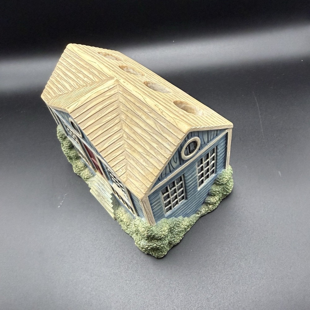 Vintage Ceramic Cottage-Style Toothbrush Holder  Whimsical Cottage Core Farmhous - Picture 2 of 9